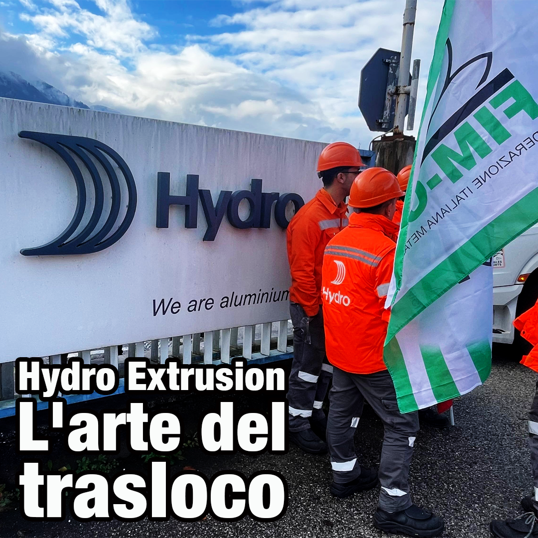 Feltre: Impegni traditi. Hydro garantisce i clienti e gli investitori, ma svuota la fabbrica.